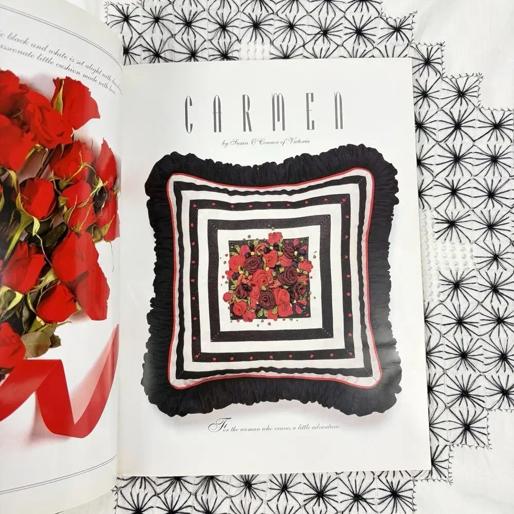 Inspirations Embroidery Magazine 1996 Issue 10 Floral Cottage Plant Patterns